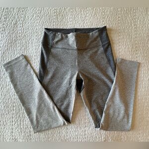 Outdoor Voices Gray Tri-Tone Leggings